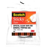 SCOTCH 502 EVERYDAY STICKY TAPE 24MM X 66M ROLL1