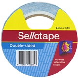 SELLOTAPE 404 DOUBLE SIDED TAPE 24mm x 33m