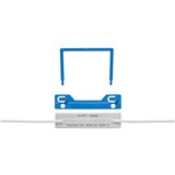 UNISTAT TUBECLIP FILE FASTENER AVD44009B BLUE BX100