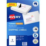 AVERY LASER LABEL L7168 1996 x 1435 2 PER PAGE 1996x1435 959008