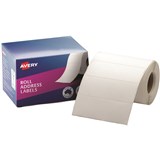 ROLL ADDRESS LABELS 102X36 500S WHITE BX500