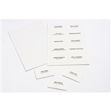 CONVENTION CARD HOLDER BADGE INSERTS REFILL PACK 250 90X54MM