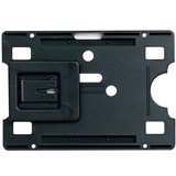 RIGID ID CARD HOLDERS SECURITY WITH ADJUSTABLE CLIP PK10