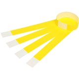 REXEL WRIST BANDS With Serial Number Fluoro Yellow pk100