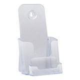 DEFLECTO BROCHURE HOLDERS DL FREE STANDING  WALL MOUNT WITH BUSINESS CARD HOLDER