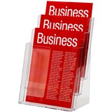 A4 BROCHURE HOLDER 3 TIER 3C230 DESK TOP 31066