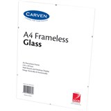 A4 QFRAME CERTIFICATE FRAMELESS GLASS FRAME