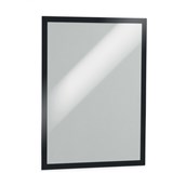 DURABLE MAGAFRAME SIGN HOLDER A3 ADHESIVE BACK BLACK PACK 2