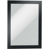 DURABLE MAGAFRAME SIGN HOLDER A5 ADHESIVE BACK BLACK PACK 2