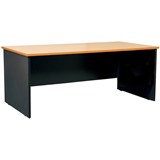 LOGAN DESK 1500X750 Beech  Ironstone