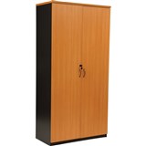 LOGAN CUPBOARD 1800X900 Full Door Beech  Ironstone