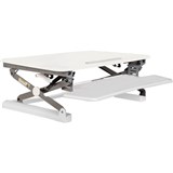 RAPID RISER WORKSTATION 890mmW X 590mmD Medium  White 890X590mm