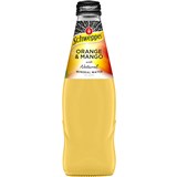 SCHWEPPES ORANGE  MANGO NATURAL MINERAL WATER 300ML PK24