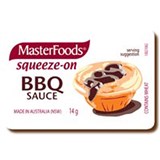 MASTERFOODS BBQ SAUCE 14gm BBQ Sauce Portions Pack of 100