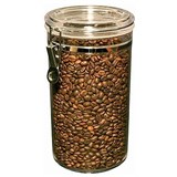 COMPASS STORAGE CANISTER ROUND ACRYLIC 215L D125x23CM
