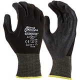 MAXISAFE SYNTHETIC COAT GLOVES Black Knight Gripmaster Glove Small