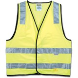 MAXISAFE HIVIS SAFETY VEST Day Night Yellow  3X Large Class DN