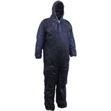 MAXISAFE DISPOSABLE COVERALLS Polypropylene Washable Blue 2X Large