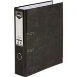 MARBIG LEVER ARCH FILE A4 BLACK MOTTLED