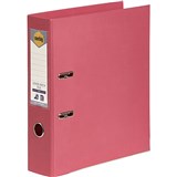 MARBIG PE LINEN LEVER ARCH A4 CORAL