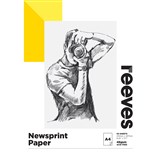 REEVES NEWSPRINT PAD A4 0012640