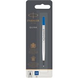 PARKER REFILLS  INK ROLLERBALL MEDIUM BL1 BLUE