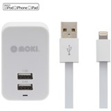 Moki Lightning Cable  Wall Apple Lisenced