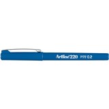 ARTLINE 220 FINELINER PENS 02MM ROYAL BLUE PACK OF 12