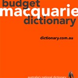 Macquarie 7th Edition Budget Dictionary Paperback