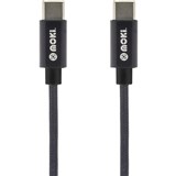 Moki TypeC to TypeC Cable Braided Black