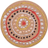 ZART CARD CARDBOARD CIRCLE BASE 19CM BROWN PACK OF 30
