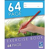 OLYMPIC 225X175MM EXERCISE BOOK 8MM RULED 64 PAGE