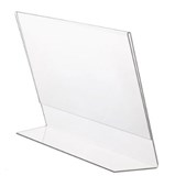 ITALPLAST MENU HOLDER A5 SINGLE SIDED  SLANTED LANDSCAPE OBSOLETE WHILE STOCKS LAST  ONLY 8 LEFT 