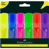 FABERCASTELL TLI HIGHLIGHTER TEXTLINER ICE ASSORTED PK6