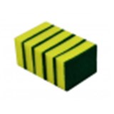 ITALPLAST SPONGE SCOURER General Purpose 100mmx75mm pk5