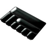 METRO 3440 DRAWER ORGANISER BLACK