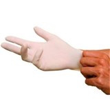 GLOVES LATEX  POWDER FREE SMALL PK100