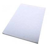 QUILL 100 LEAF RULED BANK PADS A4 PK10  01001