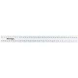 PLASTIC RULER 40cm Clear