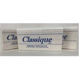 CLASSIQUE ULTRASLIM HAND TOWEL CTN 16 PKT X 150SHT 24X24CM