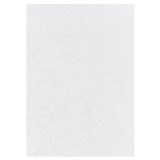CREATIVE A4 LEATHERGRAIN BINDING COVERS WHITE PK100