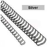 COIL WIRE   34 LOOP   8MM   SILVER 31 PITCH COMB 516 BX100