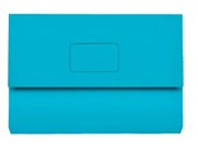 DOCUMENT WALLET FOOLSCAP BLUE SLIMPICK MANILLA 4004001 100851691