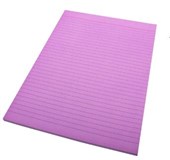 QUILL A4 70LF COLOUR BOND PADS Lilac