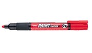PENTEL PAINT MARKER MMP20 MEDIUM RED BULLET TIP BX12