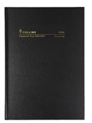 COLLINS FINANCIAL YEAR DIARY A4 1 DAY TO PAGE BLACK 1ST JULY  30TH JUNE