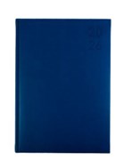 DEBDEN SILHOUETTE DIARY WEEK TO VIEW A4 NAVY