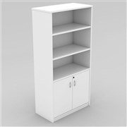 OM CABINET W900 x D450 x H1800MM WHITE