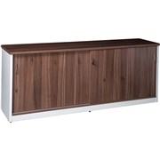 OM Premiere Buffet Sliding Doors Lockable W1500 x D450 x H720mm Casnan White