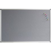 RAPIDLINE PINBOARD 1500mm W x 1200mm H x 15mm T Grey
